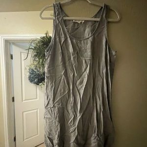 MIDI gray dress